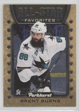 2016-17 Upper Deck Parkhurst All-Star Favorites Brent Burns #AS5 0a3