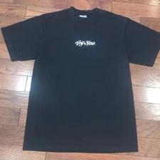 Shaka Wear Red Heavyweight Logo T-Shirt Size L Streetwear Classic Tee