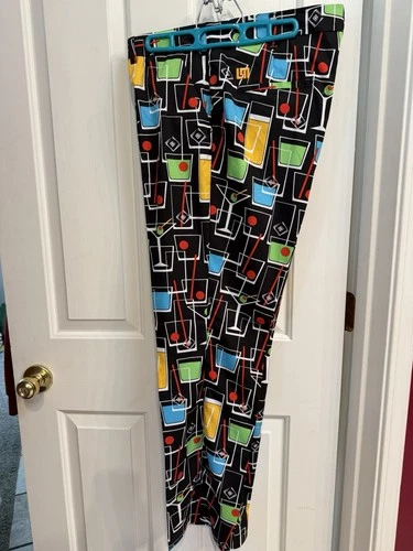 EUC Men's Loudmouth Golf Pants. Size 38x32. “Happy