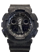CASIO◆Quartz watch/G-SHOCK/Digiana/Rubber/BLK/BLK//