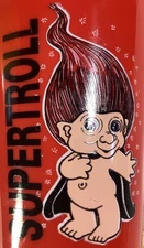 Super Troll! Cup Vintage 1980s Betras USA Original Rare Red Thermo Spartanbur SC