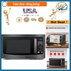 Toshiba EM131A5C-BS Microwave Oven 1.2 Cu Ft 1000W Black Stainless Steel