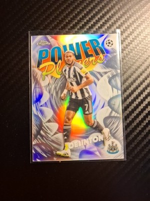 Topps UCC Chrome 25/26 Joelinton Newcastle United Power Players