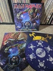 Iron Maiden The Final Frontier 2lp Vinyl Picture Disc 2010 1st Press Inserts VG+