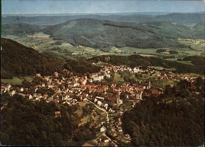 Lindenfels Odenwald Fliegeraufnahme
