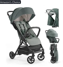 Inglesina Quid 2 Ultra Compact Lightweight Travel Stroller Gray NEW Open Box
