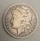1884-S Morgan Silver Dollar $1 - San Francisco