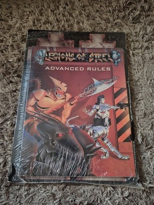 Legions of Steel - Advanced Rules & Templates Vintage SEALED (1994 Global Games)