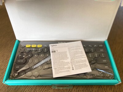 Logitech 920-007558 K380 Multi-Device Bluetooth Keyboard - Dark Grey