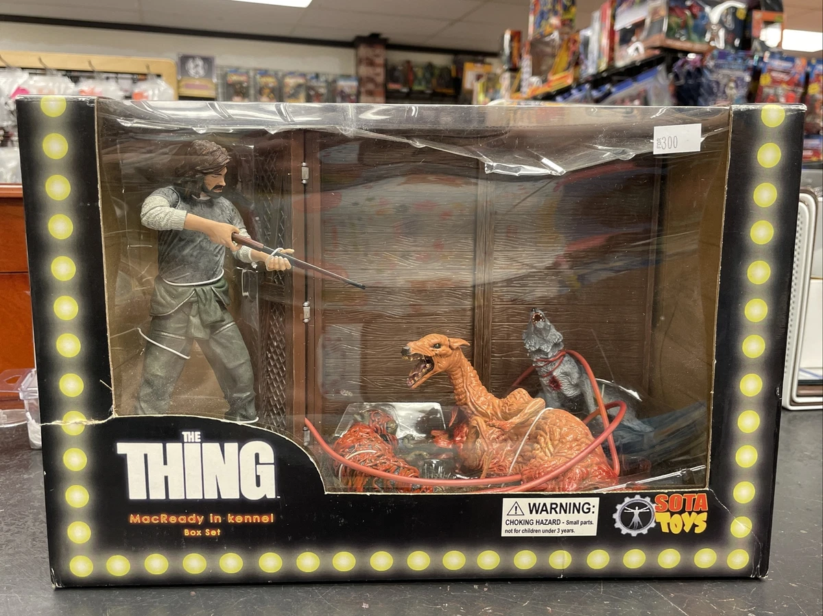 Sota Toys Now Playing The Thing MacReady in Kennel Box Set eBay