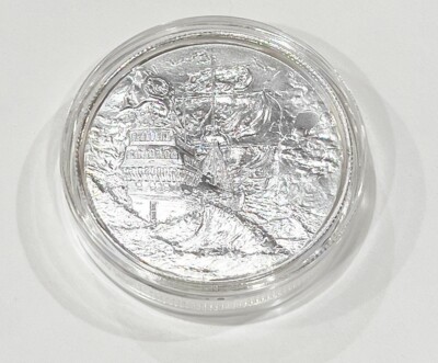 Elemetal Privateer Series The Storm (Ship) 2 oz .999 Silver Round