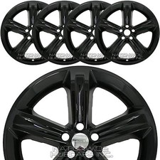 4 Fits Dodge Challenger 2014-2019 Black 20 Wheel Skins Hub Caps Full Rim Covers 4 Fits Dodge Challenger 2014-2019 Black 20 Wheel Skins Hub Caps Full Rim Covers