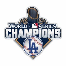 Los Angeles Dodgers World Series Champions 2024 Precision Cut Decal