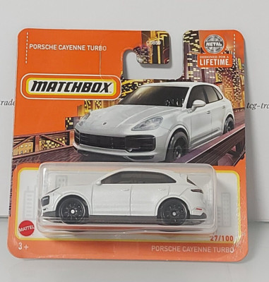 Matchbox PORSCHE CAYENNE TURBO - NEU OVP - Sammlung 27/100 Matchbox 70 Years