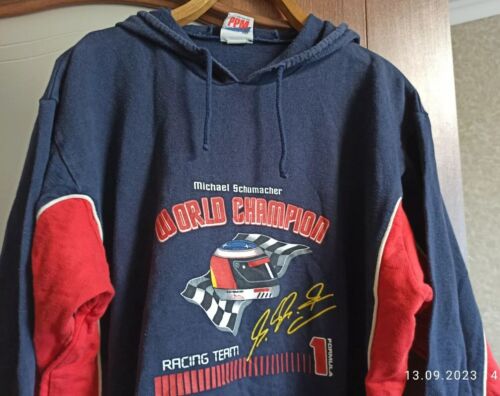 Mens Rare Michael Schumacher Hoodie Vintage Racing F1 World Champion  - Picture 1 of 24