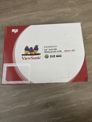 ViewSonic Full HD widescreen LCD Monitor + Cable Setup