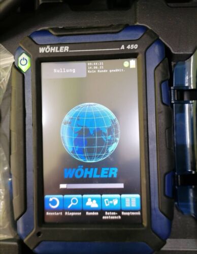 Wohler A 450 L Industrial Fuel Gas Emissions Analyzer Tool Kit with TD 100 Print - Picture 4 of 10