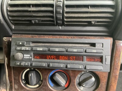 BMW CD43 CD PLAYER RADIO STEREO E30 E31 E36 318 325 328 840 850 M3 Z3 CODE