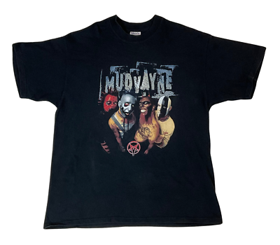 XL Mudvayne 2001 portrait t-shirt 2-sided 2nd reissue 2003 2005