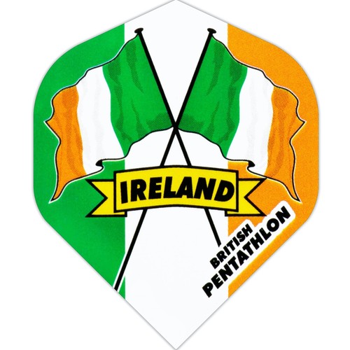 Pentathlon Flaggen Standard Dart Flights 5 Sets (15) Nations National - Bild 7 von 13