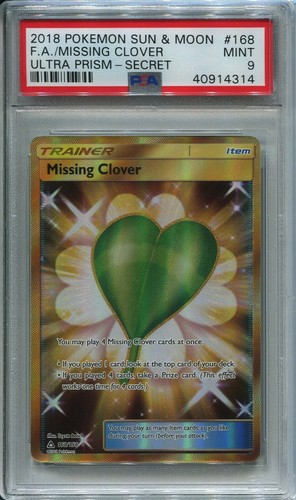 Missing Clover graded PSA 9 for sale on eBay