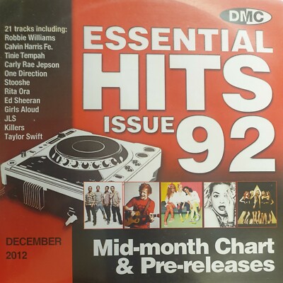DMC Essential Hits Issue 92 - December 2012 - (DJ use only)