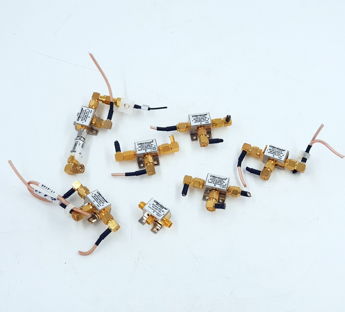 7 Pcs Mini-Circuits 1522 ZX10-2-252-S+ 500-2500 MHz 2-Way Power
