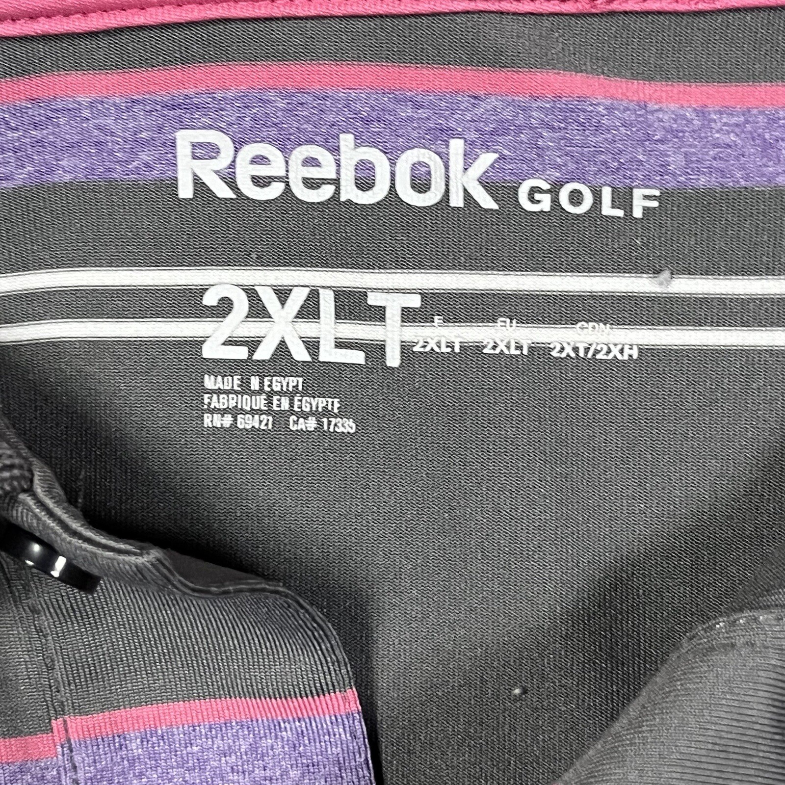 Reebok Mens Size 2XL Polo Golf Tennis Activewear Outdoor thumbnail 4