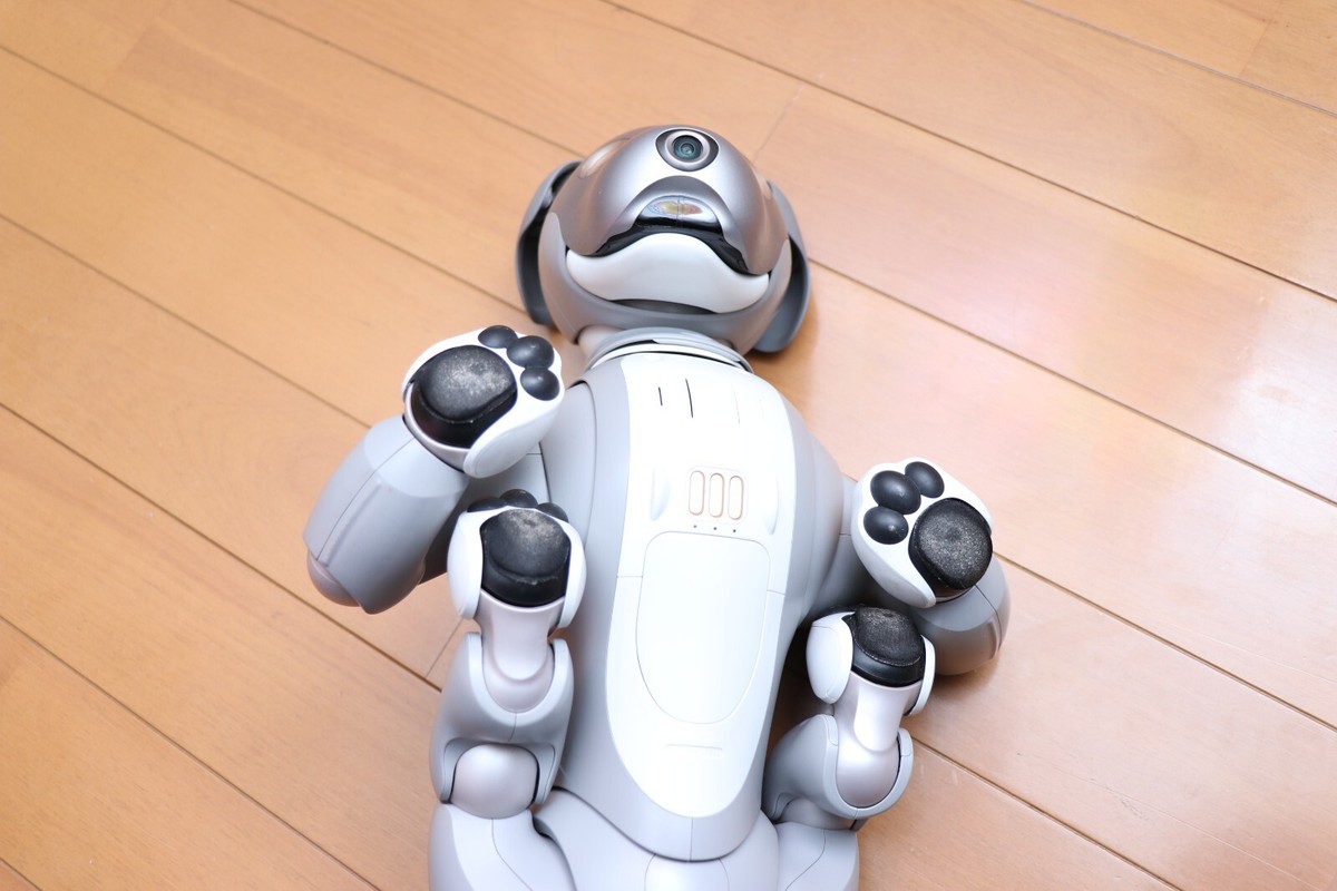 Sony Aibo Black Sesame Ice Cream ERS-1000 Pet Robot Dog Sony Aibo Black Sesame Ice Cream ERS-1000 Pet Robot Dog