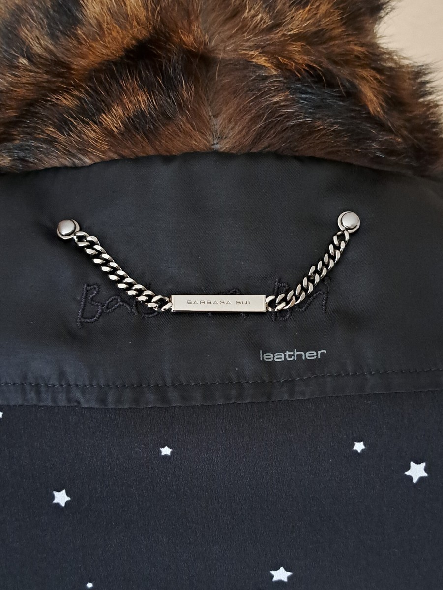 Barbara Bui - Leather Jacket Lamb Black / Fur - Size 36fr - New | eBay