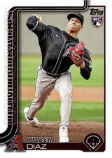 2025 Topps Series 1 Baseball - Base - #104  Yilber Diaz