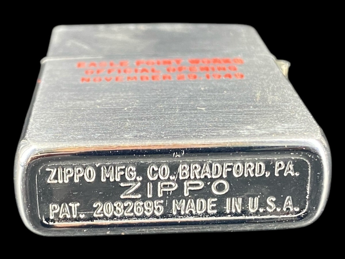 Vintage Texaco Ad Eagle Point Works Official Opening 1940's Zippo