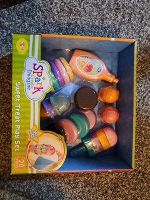 Spark Create Imagine Sweet Treat Pretend Play Set For Ages 3+  20 Pieces 