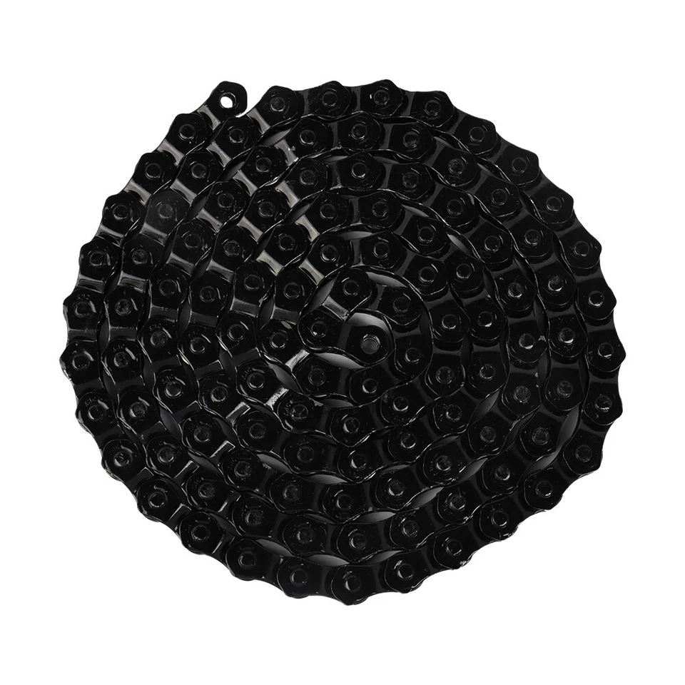 Corrente KMC 1/2x1/8 x 102L largura meio elo 1/velocidade bicicleta fixa estilo livre bicicleta BMX - Imagem 4 de 4