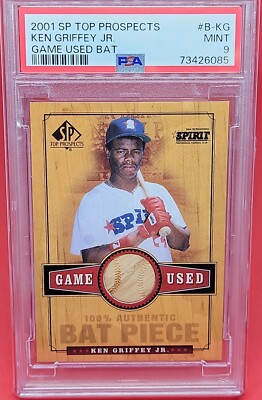 2001 SP Top Prospects 1988 RC Game Used Bat #BKG Ken Griffey Jr 