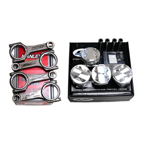 CP PISTONS MANLEY HBEAM RODS FOR HONDA B16A/B16A2/B16A3 SC7119 85.00MM