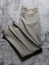 Vintage 90's Levi's Polyester Pants Men's Size 40x32 Made In USA Brown