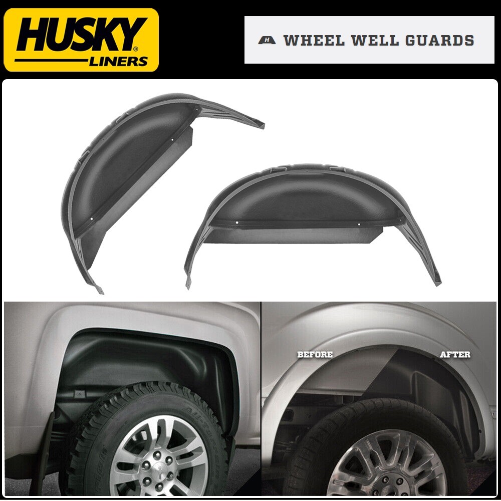 Husky Liners 79161 Rear Wheel Well Guards for 20212024 Ford F150 eBay