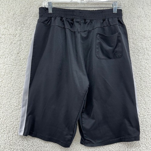 Riflessi Mens 2XL Black White Athletic Basketball Shorts Pockets Activewear - Picture 6 of 8