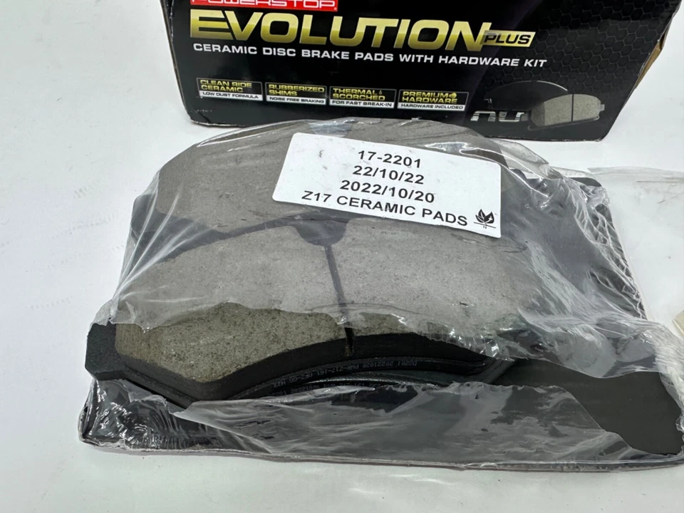 Pastilhas de freio Power Stop para Mercedes-Benz Sprinter 3500 2019 traseira Z17 Evolution - Imagem 2 de 3