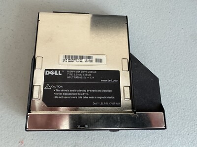 Dell 3.5   1.44 MB Floppy Disc Drive Module PN 4702P A01