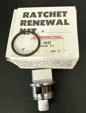 NOS VINTAGE WRIGHT TOOLS 1/2” Dr RATCHET RENEWAL KIT 4432 PARTS FOR 4433 CHROME