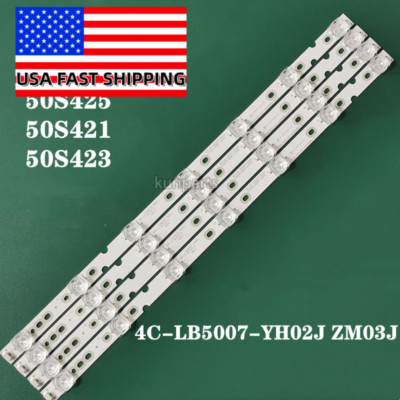 LED Strips for TCL 50S421 50S423 50S421LDAA GIC50LB24_3030F2.1D 4C-LB5007-YH02J