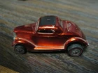 Hot Wheels 1968 Red Line Classic '36 Ford Coupe - Red, black rumble seat and top