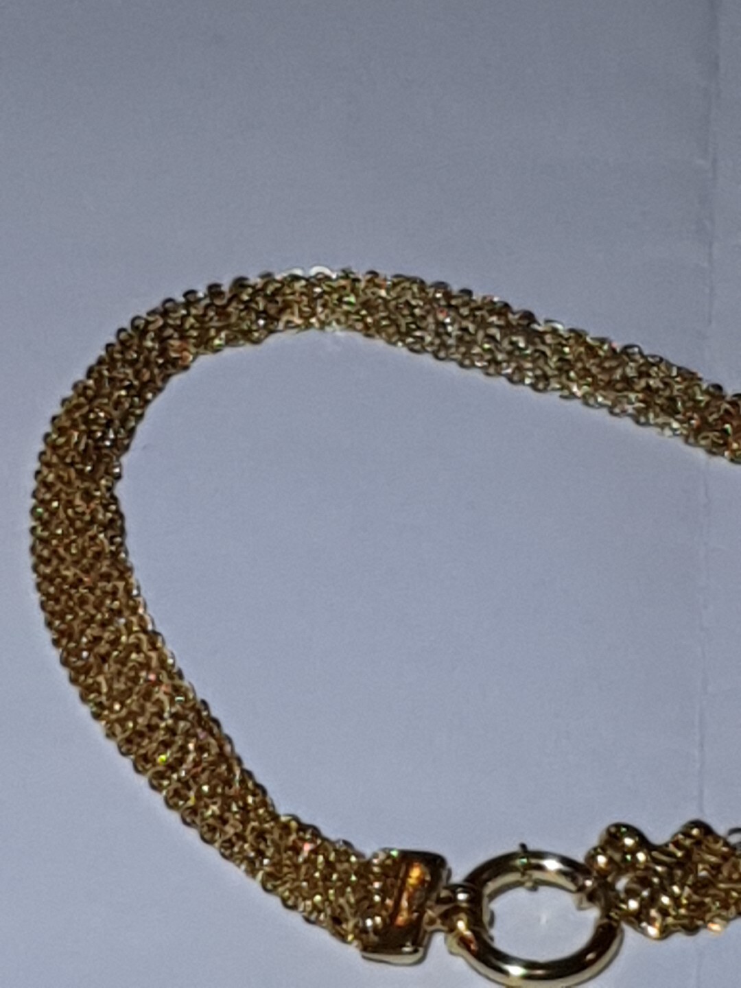 Brand New In Box Solid 9ct Yellow Gold Multi Chain Link Bracelet Fully