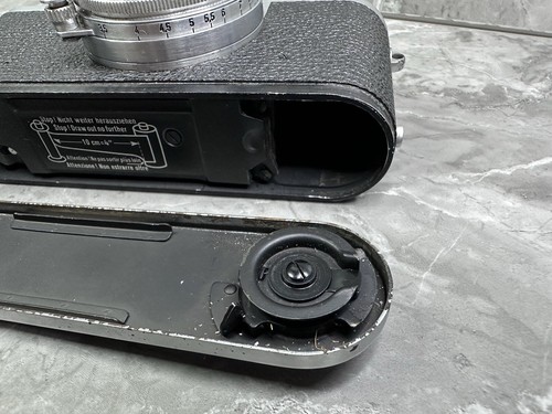Leica D. R.P. Ernst Leitz Wetzlar Germany Nº 525277 Film Camera W/Case & Meter - Picture 9 of 24