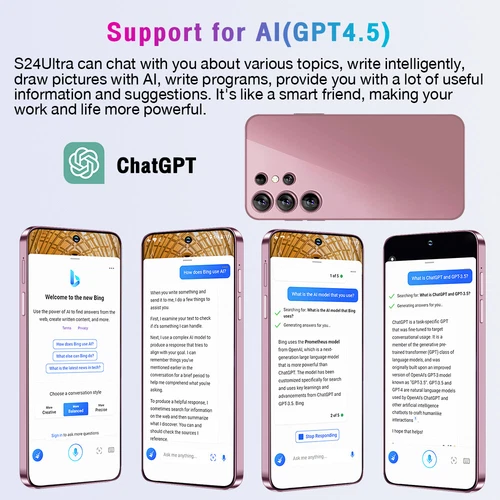 5G Unlocked 7.3" A24 Ultra Smartphone Android Dual SIM Mobile Cell Phone Cheap - Afbeelding 19 van 26