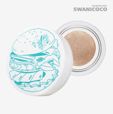 [Swanicoco] AC Control Burger Cushion 15g / Get it Beauty No.1 / Korea-Beauty