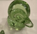 Zwiesel Germany Green Glass Duck Family Figurines Cristallerie!!! — photo 5