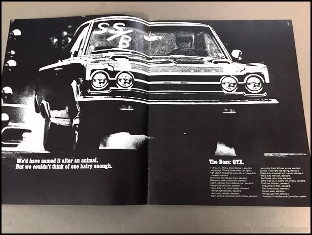 1967 Motion by Plymouth Vintage Sales Brochure Catalog Hemi Fury Barracuda GTX Foto 3 de 4